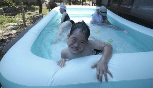 待ちに待ったプール！