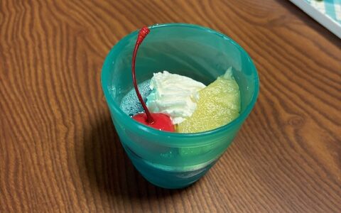 夏休みイベント　ソーダゼリー　