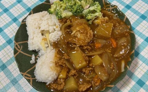 夏休みイベント　カレー作り